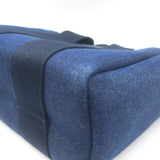 Rue De Verneuil Traversee Small Denim Crossbody Tote Indigo