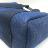 Rue De Verneuil Traversee Small Denim Crossbody Tote Indigo