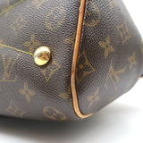 Louis Vuitton Tivoli PM Shoulder Bag Brown Monogram Canvas