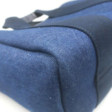 Rue De Verneuil Traversee Small Denim Crossbody Tote Indigo