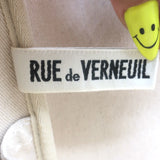 Rue De Verneuil Traversee Small Denim Crossbody Tote Indigo