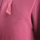 FREECITY Superfluff Lux Zip-Up Hoodie Sweatshirt Deep Love Red Size 3