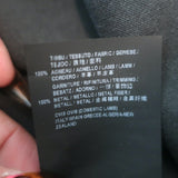 Saint Laurent Stretch Leather Zipper Leggings Black Size 42