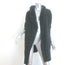 Vince Hooded Cardigan Black Cashmere-Blend Size Small Open Front Sweater