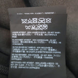 Saint Laurent Stretch Leather Zipper Leggings Black Size 42