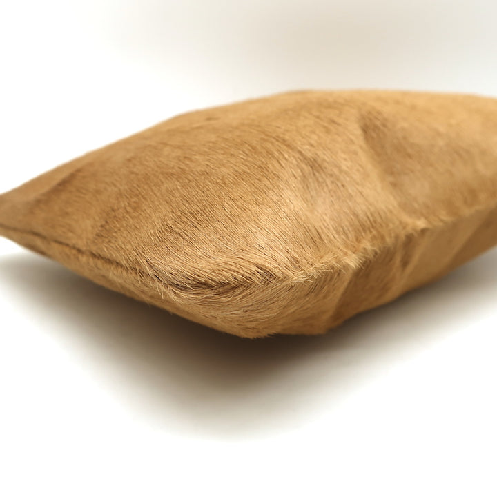 Clare V. Calf Hair Flat Clutch Camel