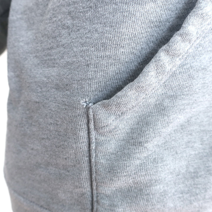 FREECITY Artists Wanted Zip-Up Hoodie Sweatshirt Gray Size 2