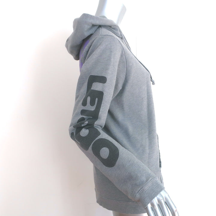 FREECITY Artists Wanted Zip-Up Hoodie Sweatshirt Gray Size 2