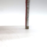 Christian Louboutin Degrastrass Pumps Silver Leather & PVC Size 41 US 8.5