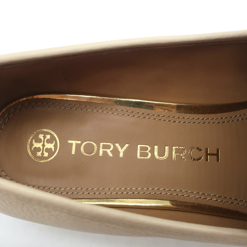 Tory Burch Jessa Horse Head Loafers Ivory Leather Size 10