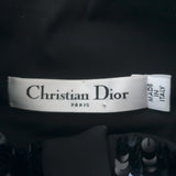 Christian Dior Sequined Button Down Shirt Midnight Navy/Black Size US 6 Long Sleeve Top
