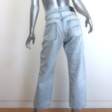 R13 Boyfriend Jeans Leva Blue Cotton Size 27