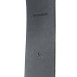 Ralph Lauren O-Ring Belt Black Patent Leather Size Small