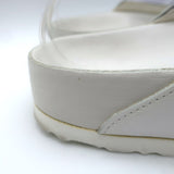 Manolo Blahnik x Birkenstock Arizona PVC Slide Sandals Clear/White Size 41