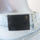 R13 Boyfriend Jeans Leva Blue Cotton Size 27