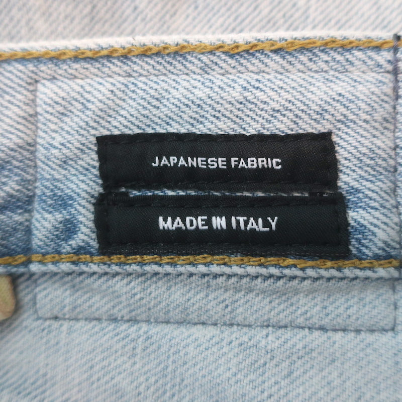 R13 Boyfriend Jeans Leva Blue Cotton Size 27