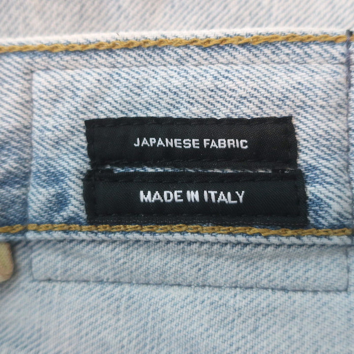 R13 Boyfriend Jeans Leva Blue Cotton Size 27
