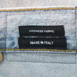 R13 Boyfriend Jeans Leva Blue Cotton Size 27