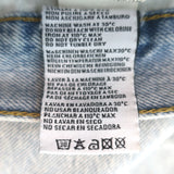 R13 Boyfriend Jeans Leva Blue Cotton Size 27