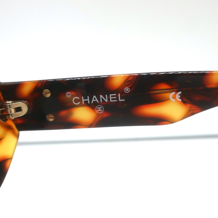 Chanel CC Tortoise Shell Oval Sunglasses 03517 71340