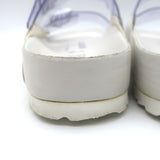 Manolo Blahnik x Birkenstock Arizona PVC Slide Sandals Clear/White Size 41