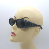 Gucci Rectangular Sunglasses Metallic Dark Blue GG 2432/S 4XA