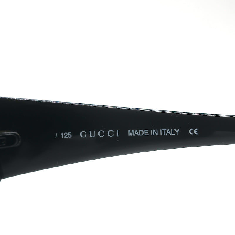 Gucci Rectangular Sunglasses Metallic Dark Blue GG 2432/S 4XA