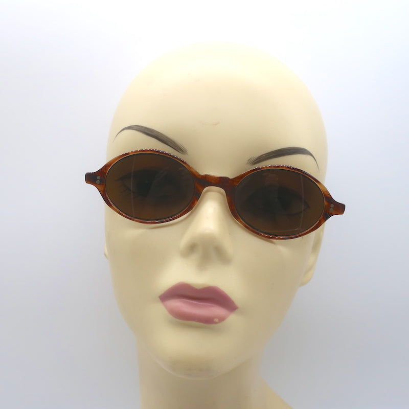 Oliver Peoples Joplin Oval  Prescription Sunglasses Tortoise Shell 402
