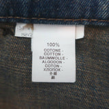 Brunello Cucinelli Boyish Fit Low Slung Tapered Jeans Faded Blue Size US 4