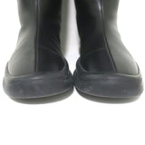 The Row Town Knee High Flat Boots Black Leather Size 40