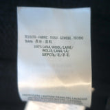 Gucci Bee-Embroidered Cardigan Navy Wool Ribbed Knit Size Small V-Neck Sweater