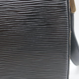 Louis Vuitton Buci Small Shoulder Bag Black Epi Leather