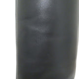The Row Town Knee High Flat Boots Black Leather Size 40