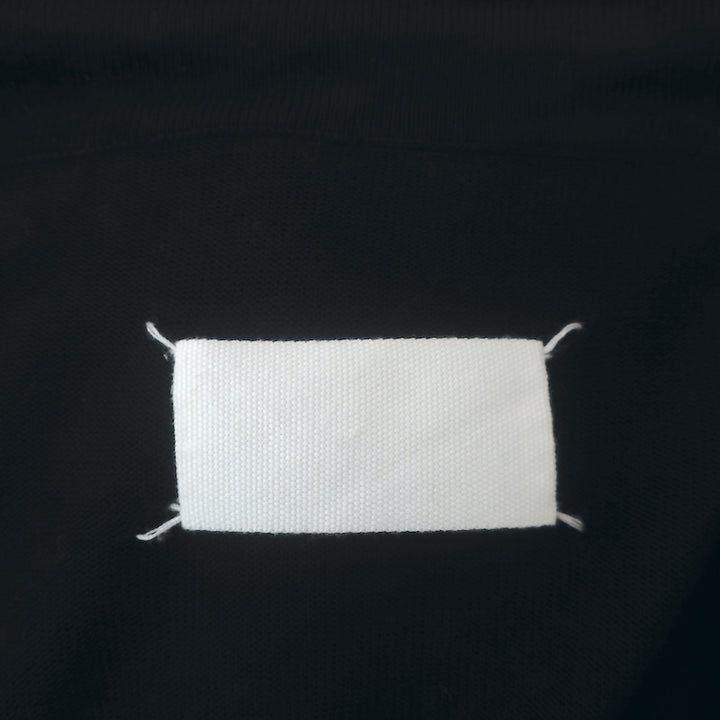 Maison Margiela Drawstring Draped Neck Cardigan Black Size Medium