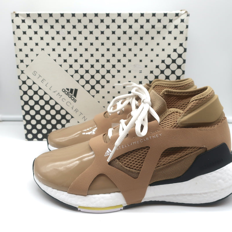 Adidas by Stella McCartney Ultraboost 21 Sneakers Brown/White Vapour Size