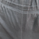 Brunello Cucinelli Stretch Leather Leggings Gray Size US 6