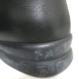 The Row Town Knee High Flat Boots Black Leather Size 40