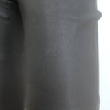 Brunello Cucinelli Stretch Leather Leggings Gray Size US 6