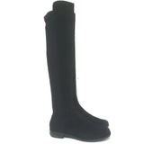 Stuart Weitzman 5050 Over the Knee Boots Black Suede Size 9.5