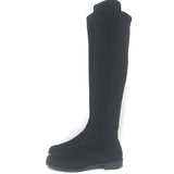 Stuart Weitzman 5050 Over the Knee Boots Black Suede Size 9.5