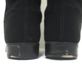 Stuart Weitzman 5050 Over the Knee Boots Black Suede Size 9