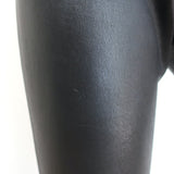 The Row Ellerton Stretch Leather Leggings Black Size Medium