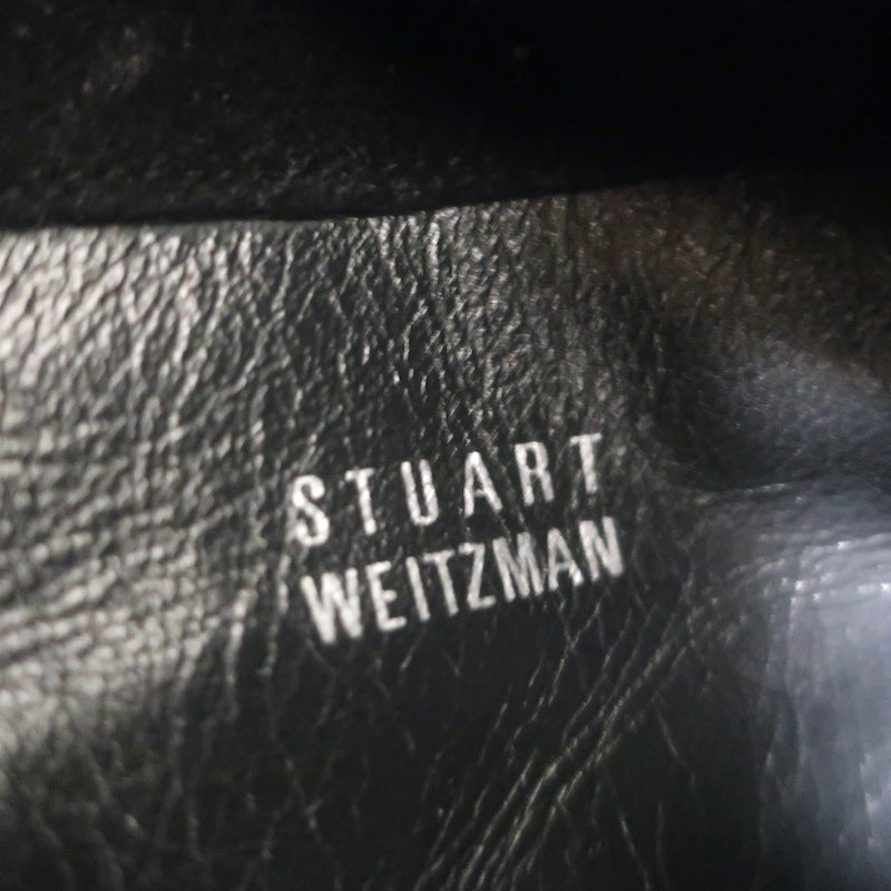 Stuart Weitzman 5050 Over the Knee Boots Black Suede Size 9.5