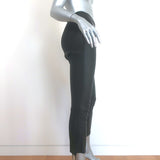 The Row Ellerton Stretch Leather Leggings Black Size Medium