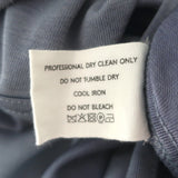 Lemaire Cowl Neck Top Lilac Jersey Size Medium Long Sleeve Blouse