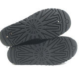 UGG x Jimmy Choo Starlit Fringed Ankle Boots Black Suede Size 8