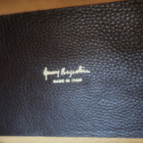 Henry Beguelin Ostrich Small Fringe Flap Bag Olive