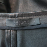 The Row Ellerton Stretch Leather Leggings Black Size Medium