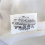 Tory Burch A-Line Tank Dress Cream/Red Floral Print Stretch Cotton Size 8