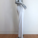 Chanel Sport 09C Terry Cloth Flared Pants White Size 38
